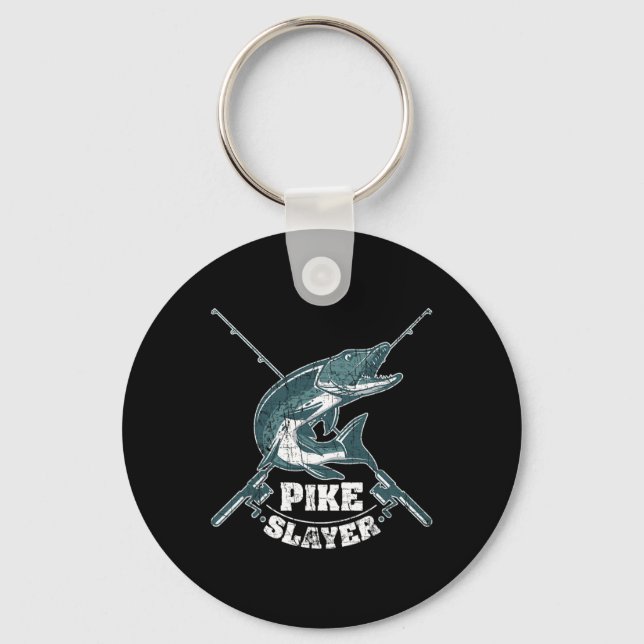 Chaveiro Pike Slayer Fish Norte Pike (Frente)