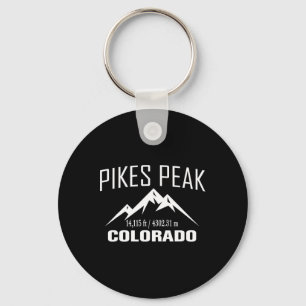 Chaveiro Pikes Peak Colorado Clube de Cume de Escalada Pres