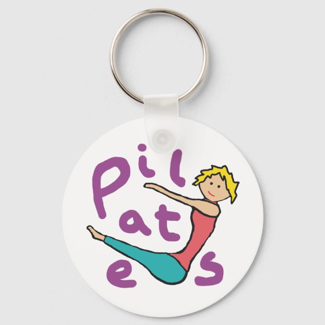 Chaveiro Pilates (Frente)