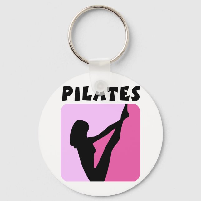 Chaveiro Pilates figura design! (Frente)