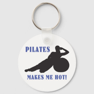 Chaveiro Pilates Makes Me Hot