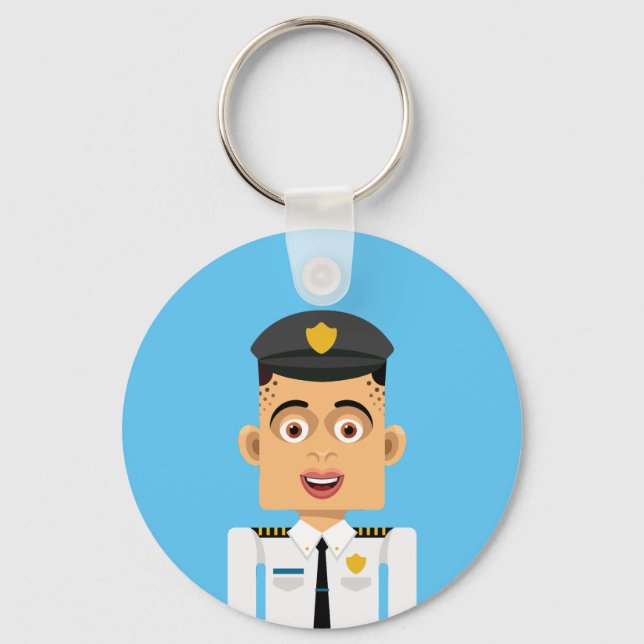 Chaveiro Piloto (Frente)