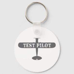 Chaveiro Piloto do avião & de teste
