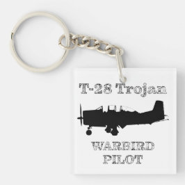 Chaveiro Piloto Trojan Warbird T-28