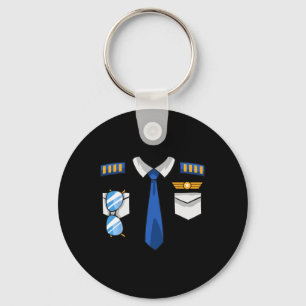 Chaveiro Piloto Uniform Costume Aviator Aviation Ha