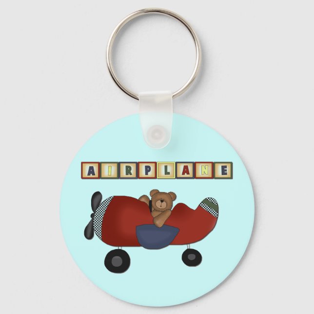 Chaveiro Pilotos de Urso de Teddy e presentes (Frente)