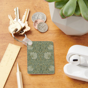 Chaveiro Pimpernel por William Morris Têxtil Floral Vintage