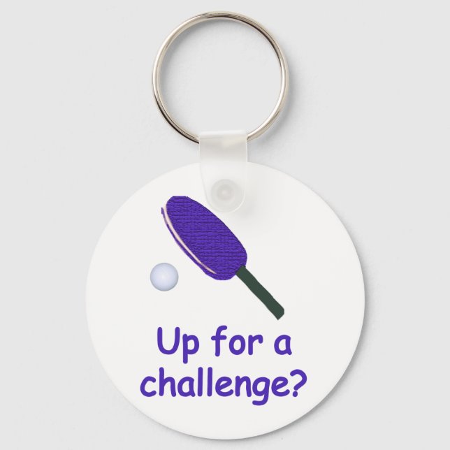 Chaveiro Ping Pong De Desafio (Frente)