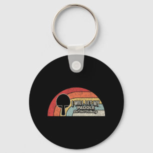 Chaveiro Ping Pong Vintage - Tênis de Mesa de diversão