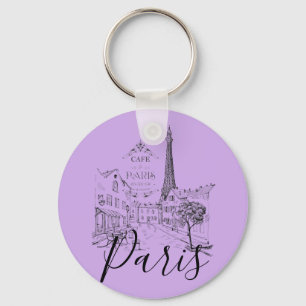 Chaveiro Pingente Cafe Paris