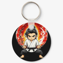 Pingente Chibi Dojo Resistência Mente Clara