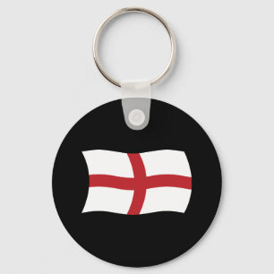 Chaveiro Pingente com a Bandeira da Inglaterra