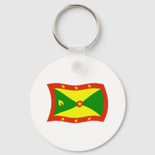 Chaveiro Pingente com a Bandeira de Granada