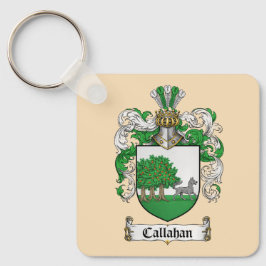 Chaveiro Pingente com Brasão de Armas da Família Callahan