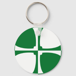 Chaveiro Pingente da bandeira de Kirkcudbrightshire