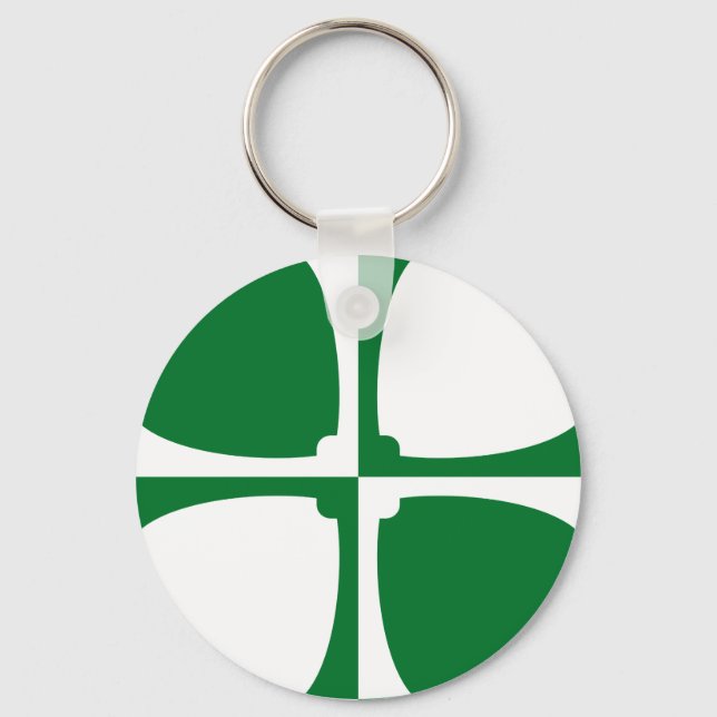 Chaveiro Pingente da bandeira de Kirkcudbrightshire (Frente)