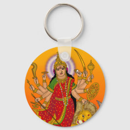 Chaveiro Pingente da Deusa Durga
