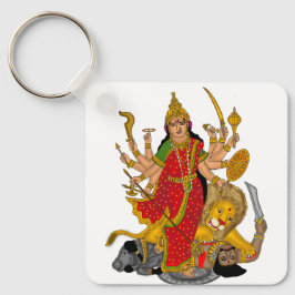 Chaveiro Pingente da Deusa Durga