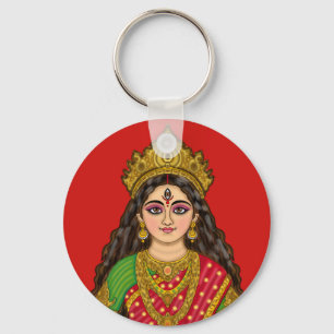 Chaveiro Pingente da Deusa Durga