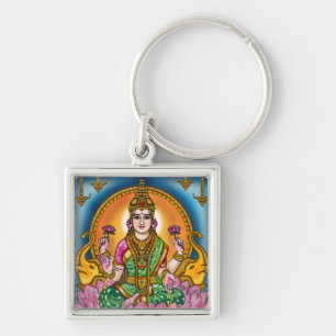 Chaveiro Pingente da Deusa Lakshmi