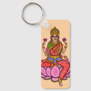 Chaveiro Pingente da Deusa Lakshmi