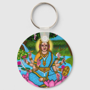 Chaveiro Pingente da Deusa Lakshmi