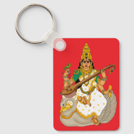 Chaveiro Pingente da Deusa Saraswati