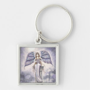 Chaveiro Pingente de Anjo por Molly Harrison Fantasy Art