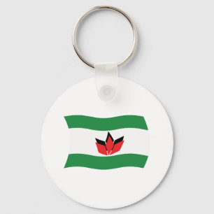 Chaveiro Pingente de Bandeira do Povo Húngaro
