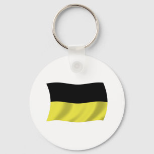 Chaveiro Pingente de Bandeira dos Cassúbios
