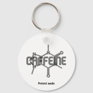 Chaveiro Pingente de Cafeína