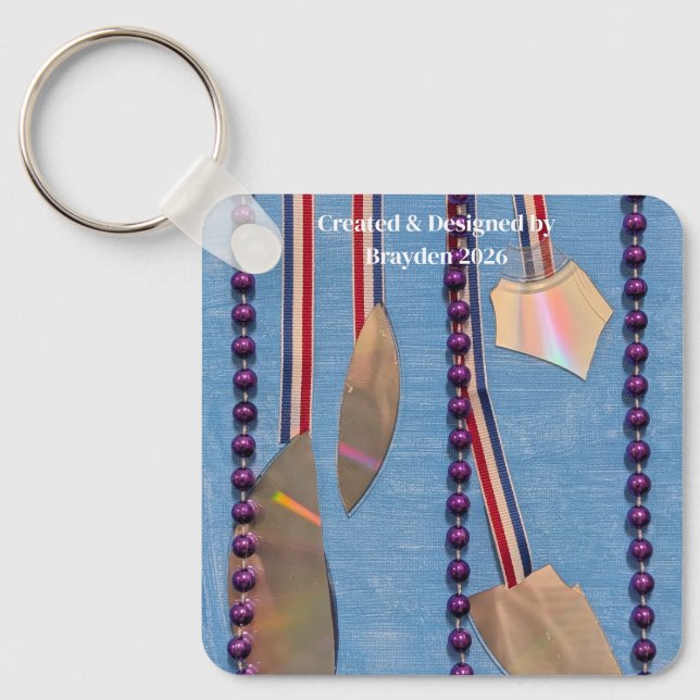 Chaveiro Pingente de chave (Frente)