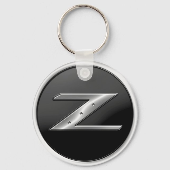 Chaveiro Pingente de chave com emblema 350Z Z (Frente)