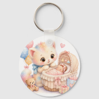 Chaveiro Pingente de Chave de Chuvada de Bebê Fofo | Aquare