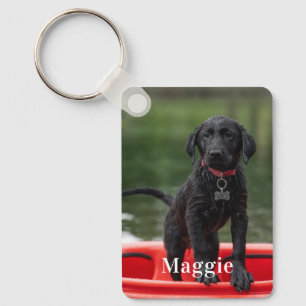 Chaveiro Pingente de Chave Personalizado com Duas Fotos em
