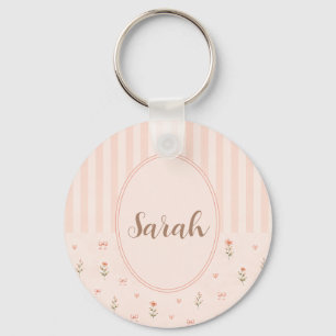 Chaveiro Pingente de Coelha Vintage Personalizado