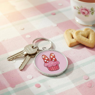 Chaveiro Pingente de Cupcake