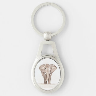 Chaveiro pingente de elefante