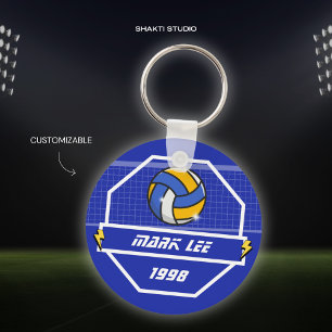 Chaveiro Pingente de Equipe Esportiva de Volei Personalizad