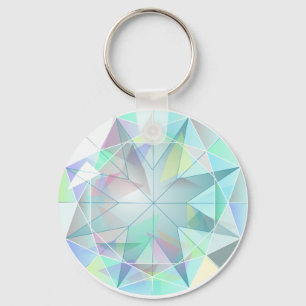 Chaveiro Pingente de Estrela de Diamante