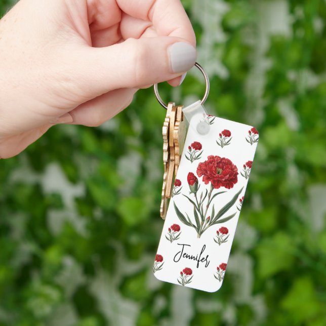 Chaveiro Pingente de Flor Personalizado para Aniversário e  (Mão)