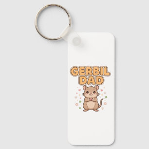 Chaveiro Pingente de Gerbil Papai