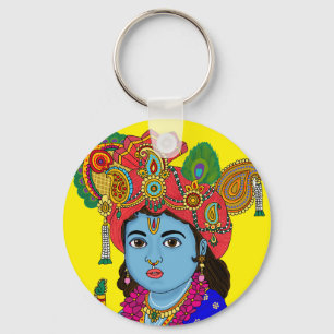 Chaveiro Pingente de Krishna Criança