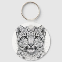 Pingente de Leopardo-da-Nevada Filhote