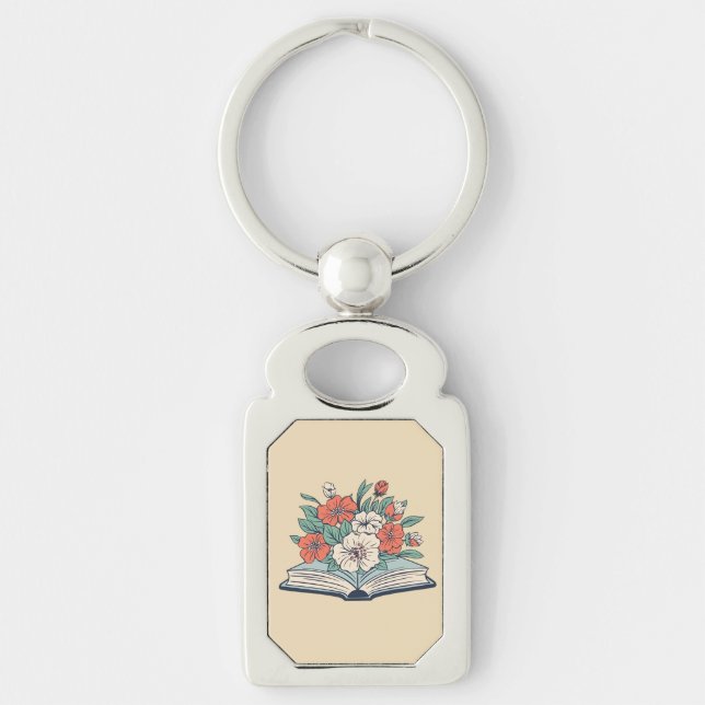 Chaveiro Pingente de Livro (Frente)