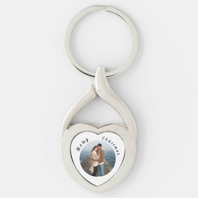 Chaveiro Pingente de Natal Personalizado (Frente)