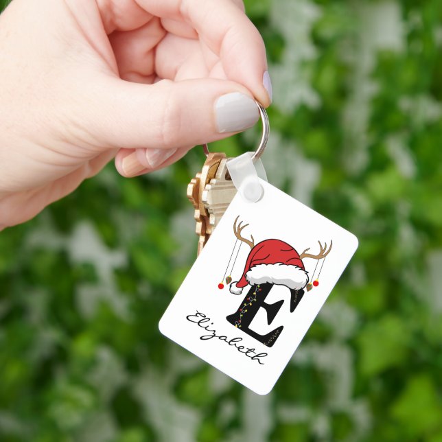 Chaveiro Pingente de Natal Personalizado para Amigos ou Col (Mão)