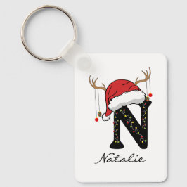 Chaveiro Pingente de Natal Personalizado para Família para