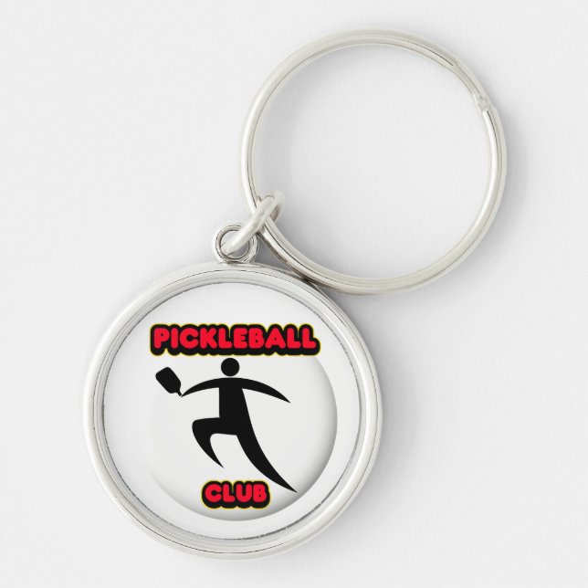 Chaveiro Pingente de Pickleball (Frente)