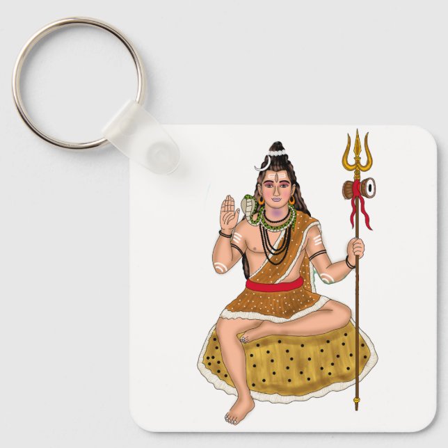 Chaveiro Pingente de Shiva (Frente)